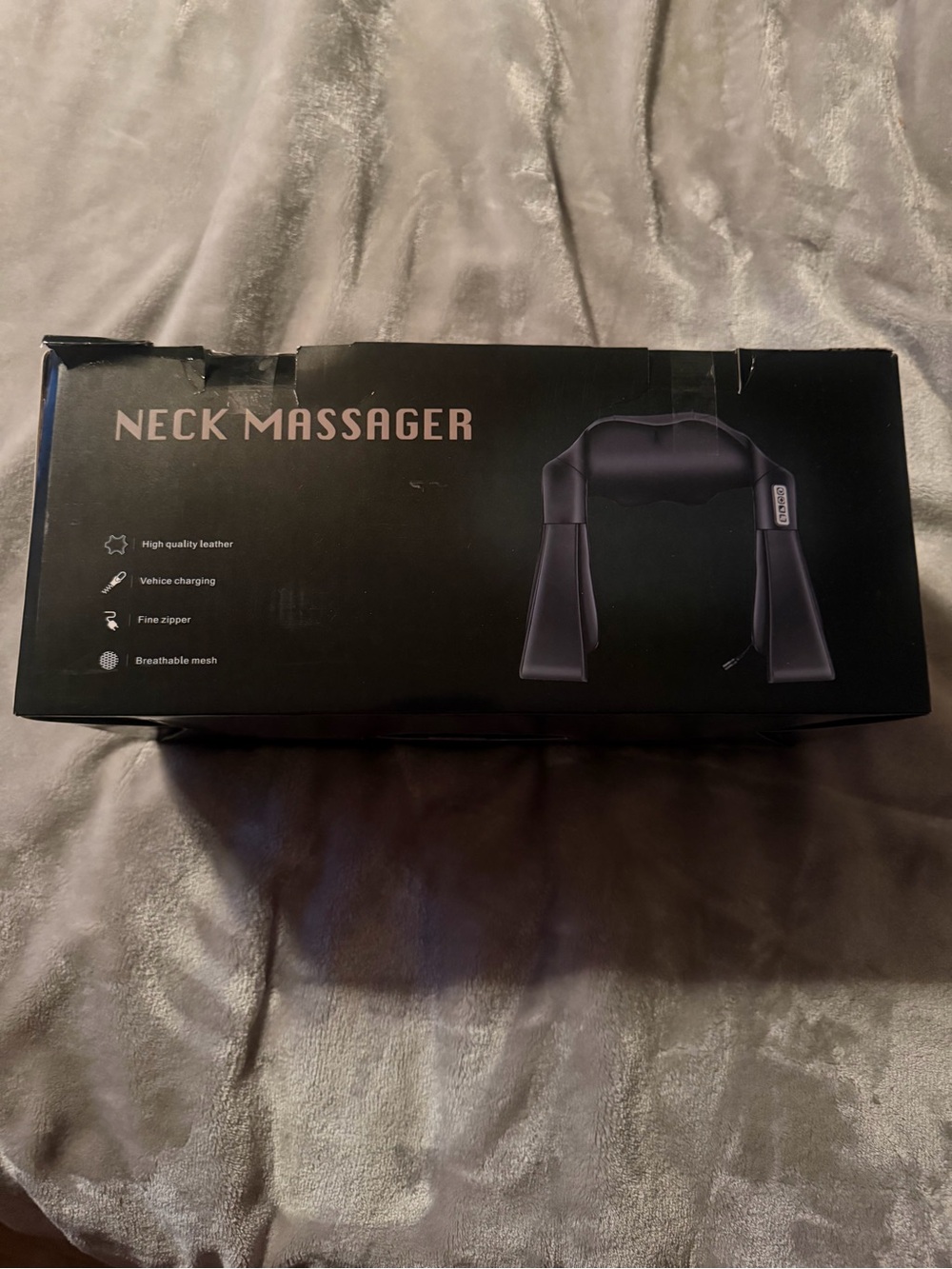 AERLANG Shiatsu Back and Neck Massager (NOT Cordless). - Black New open box